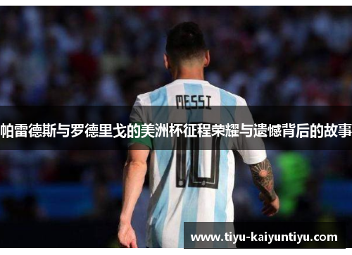 帕雷德斯与罗德里戈的美洲杯征程荣耀与遗憾背后的故事